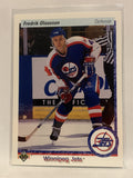 #237 Fredrik Olausson Winnipeg Jets 1990-91 Upper Deck Hockey Card NHL