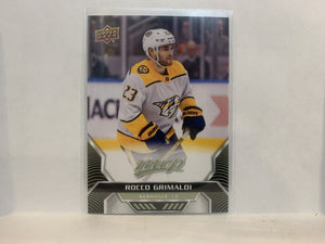 #168 Rocco Grimaldi Nashville Predators 2020-21 Upper Deck MVP Hockey Card MG