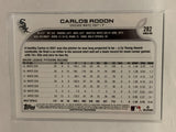 #282 Carlos Rodon Chicago White Sox 2022 Topps Series One Baseball Card MLB