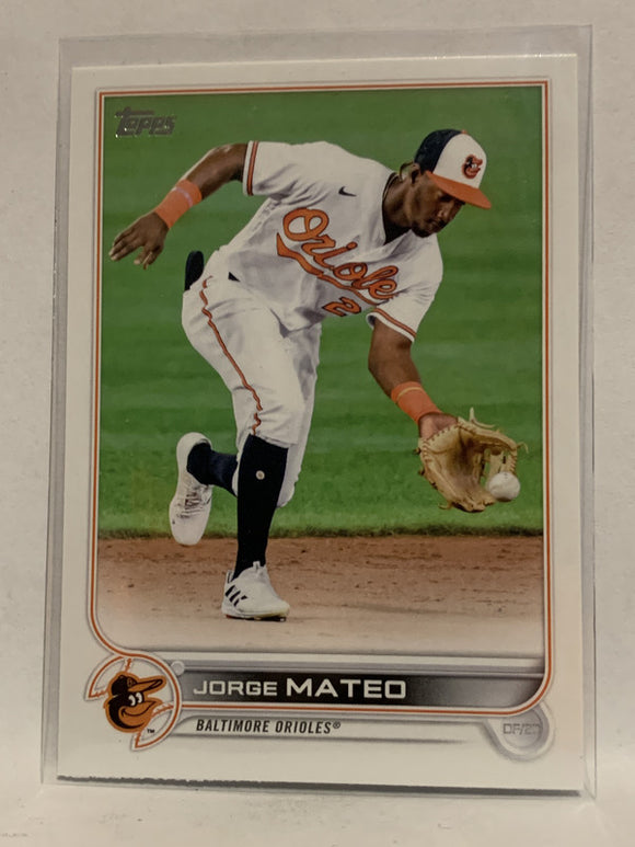 #89 Jorge Mateo Baltimore Orioles 2022 Topps Series One Baseball Card MLB