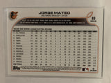 #89 Jorge Mateo Baltimore Orioles 2022 Topps Series One Baseball Card MLB