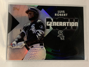 #GN-10 Luis Robert Generation Now Chicago White Sox 2022 Topps Series One Baseball Card MLB