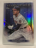 #SMLB-3 Freddie Freeman Stars of MLB Atlanta Braves 2022 Topps Series One Baseball Card MLB