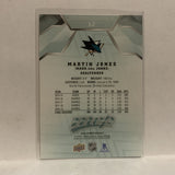 #62 Martin Jones San Jose Sharks 2019-20 Upper Deck MVP Hockey Card KV