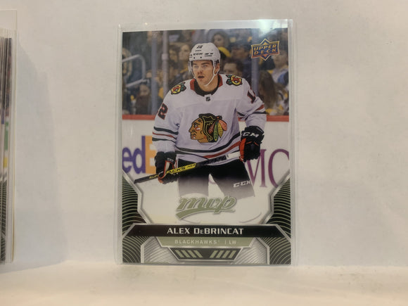 #7 Alex Debrincat Chicago Blackhawks 2020-21 Upper Deck MVP Hockey Card MG