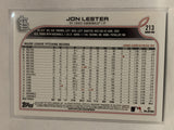 #213 Jon Lester St Louis Cardinals 2022 Topps Series One Baseball Card MLB