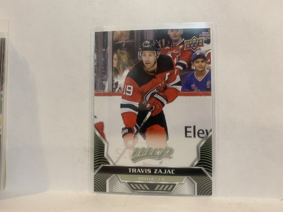 #131 Travis Zajac New Jersey Devils 2020-21 Upper Deck MVP Hockey Card MG