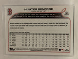 #174 Hunter Renfroe Boston Red Sox 2022 Topps Series One Baseball Card MLB