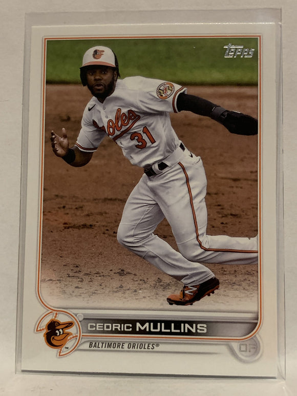 #94 Cedric Mullins Baltimore Orioles 2022 Topps Series One Baseball Card MLB