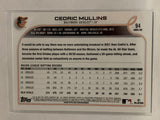 #94 Cedric Mullins Baltimore Orioles 2022 Topps Series One Baseball Card MLB