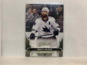 #59 Brent Burns San Jose Sharks 2020-21 Upper Deck MVP Hockey Card MH