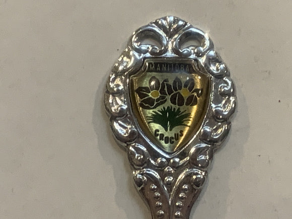 Ochro River Manitoba Crocus Flower Collectable Souvenir Spoon NX