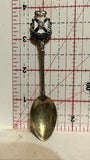 Nova Scotia Crest Emblem Nickel Silver BMCo Nova Scotia Souvenir Spoon