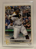 #85 Rodolfo Castro Rookie Pittsburgh Pirates 2022 Topps Series One Baseball Card MLB