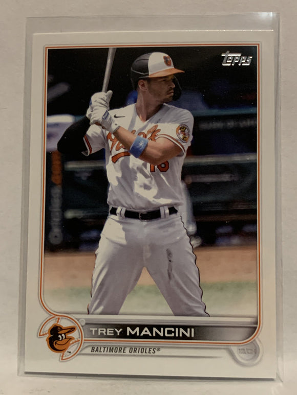 #79 Trey Mancini Baltimore Orioles 2022 Topps Series One Baseball Card MLB