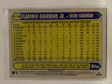 #T87-80 Vladimir Guerrero Retro Toronto Blue Jays 2022 Topps Series One Baseball Card MLB