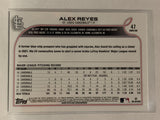 #47 Alex Reyes St Louis Cardinals 2022 Topps Series One Baseball Card MLB