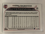 #306 Andrelton Simmons Minnesota Twins 2022 Topps Series One Baseball Card MLB