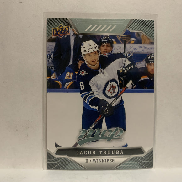 #78 Jacob Trouba Winnipeg Jets 2019-20 Upper Deck MVP Hockey Card KX