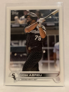 #84 Jose Abreu Chicago White Sox 2022 Topps Series One Baseball Card MLB