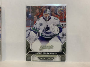 #170 Jacob Markstrom Vancouver Canucks 2020-21 Upper Deck MVP Hockey Card MI