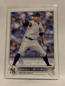 #287 Andrew Heaney New York Yankees 2022 Topps Series One Baseball Card MLB