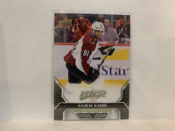 #175 Nazem Kadri Colorado Avalanche 2020-21 Upper Deck MVP Hockey Card MI