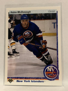 #226 Hubie McDonough New York Islanders 1990-91 Upper Deck Hockey Card NHL