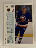 #226 Hubie McDonough New York Islanders 1990-91 Upper Deck Hockey Card NHL