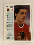 #223 Doug Wilson Chicago Blackhawks 1990-91 Upper Deck Hockey Card NHL