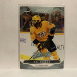 #165 P.K. Subban Nashville Predators 2019-20 Upper Deck MVP Hockey Card KY