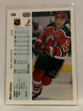 #180 Mark Johnson New Jersey Devils 1990-91 Upper Deck Hockey Card NHL