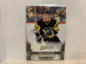 #193 Jake Guentzel Pittsburgh Penguins 2020-21 Upper Deck MVP Hockey Card MJ