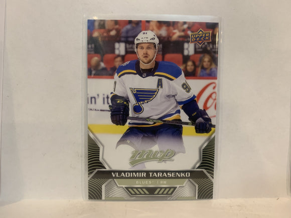 #54 Vladimir Tarasenko St Louis Blues 2020-21 Upper Deck MVP Hockey Card MJ