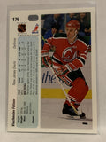 #176 Viacheslav Fetisov New Jersey Devils 1990-91 Upper Deck Hockey Card NHL