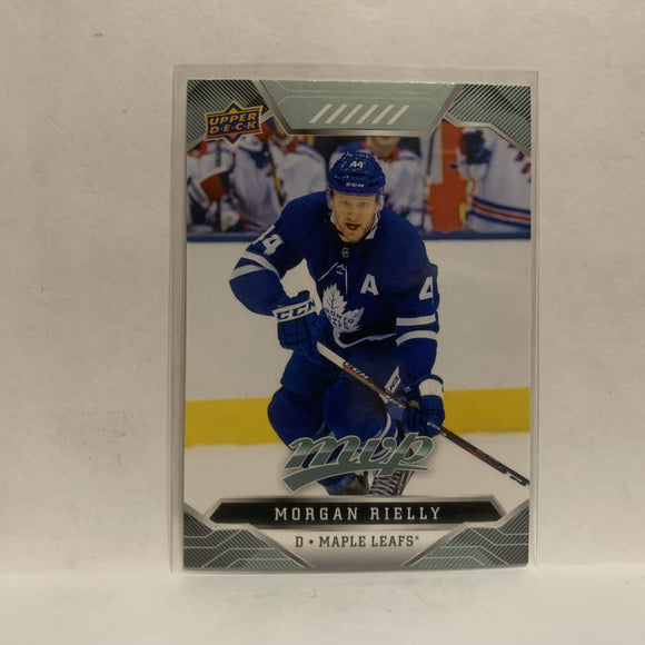 #30 Morgan Rielly Toronto Maple Leafs 2019-20 Upper Deck MVP Hockey Card KZ
