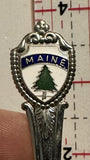 Maine Pine Tree State Maine Souvenir Spoon