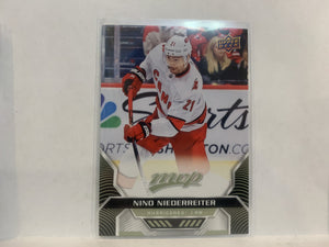 #181 Nino Niederreiter Carolina Hurricanes 2020-21 Upper Deck MVP Hockey Card MK