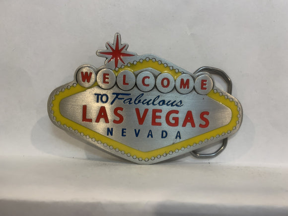 Welcome To Fabulous Las Vegas Belt Buckle AA