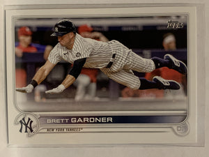 #49 Brett Garder New York Yankees 2022 Topps Series One Baseball Card MLB