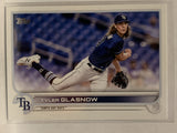 #302 Tyler Glasnow Tampa Bay Rays 2022 Topps Series One Baseball Card MLB