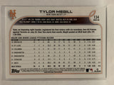 #134 Tylor Megill Rookie New York Mets 2022 Topps Series One Baseball Card MLB