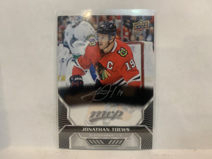 #205 Jonathan Toews Chicago Blackhawks 2020-21 Upper Deck MVP Hockey Card ML