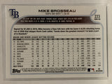 #223 Mike Brosseau Tampa Bay Rays 2022 Topps Series One Baseball Card MLB