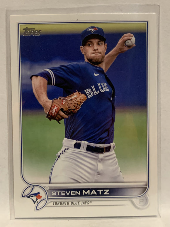 #276 Steven Matz Toronto Blue Jays 2022 Topps Series One Baseball Card MLB