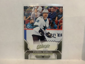 #125 Patrick Marleau San Jose Sharks 2020-21 Upper Deck MVP Hockey Card MM