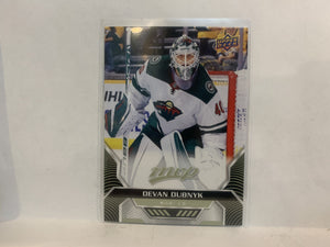 #189 Devan Dubnyk Minnesota Wild 2020-21 Upper Deck MVP Hockey Card MM