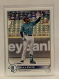 #206 Kyle Lewis Seattle Mariners 2022 Topps Series One Baseball Card MLB