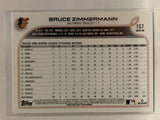 #157 Bruce Zimmermann Baltimore Orioles 2022 Topps Series One Baseball Card MLB