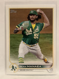 #281 Sean Manaea Oakland Athletics 2022 Topps Series One Baseball Card MLB